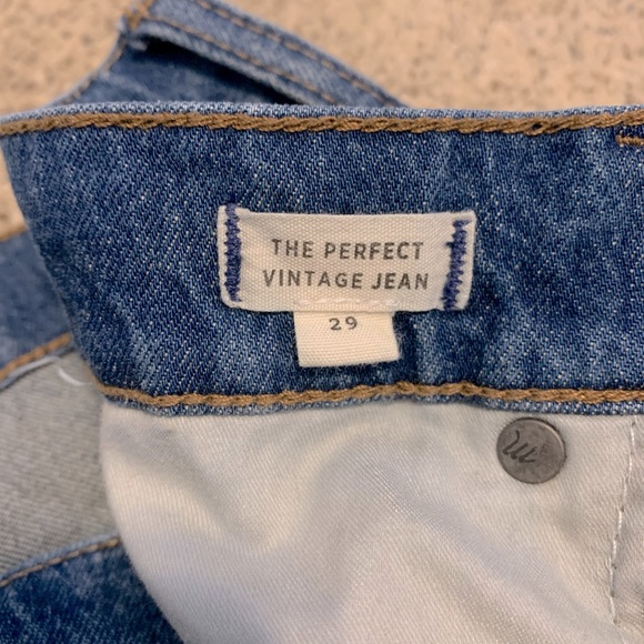 The Perfect Vintage Jean by Madewell in Medium Wash - Picture 2 of 2
